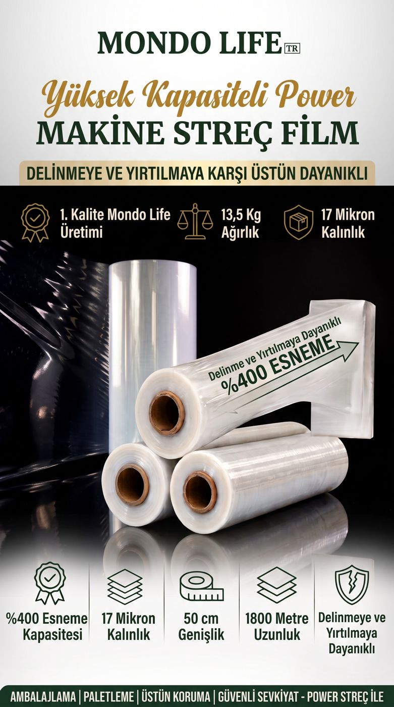 Mondo Life makine tipi streç film